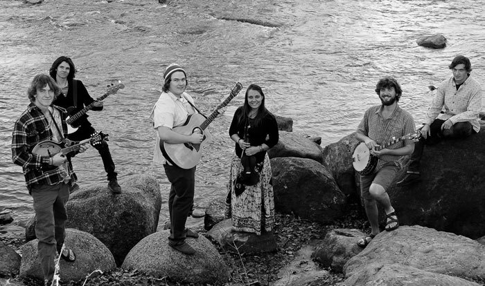 Liver Down The River A Six Piece Jam Style Bluegrass Group Taos Mesa Brewing Mothership El