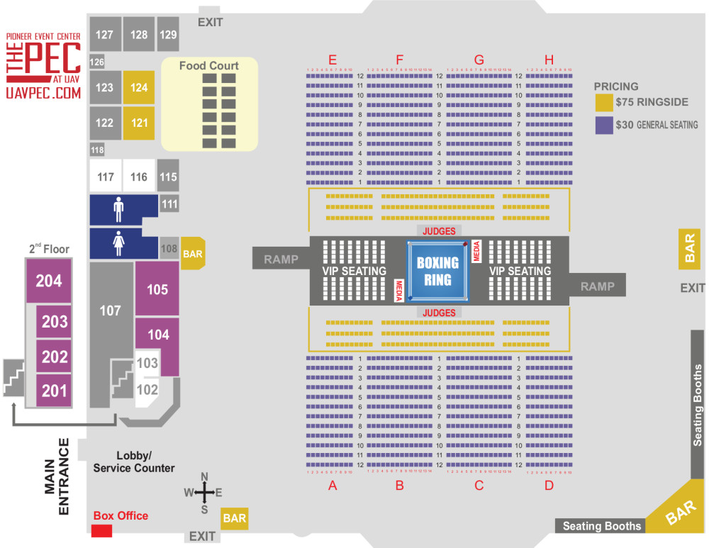 Lancaster Event Center Seating Chart