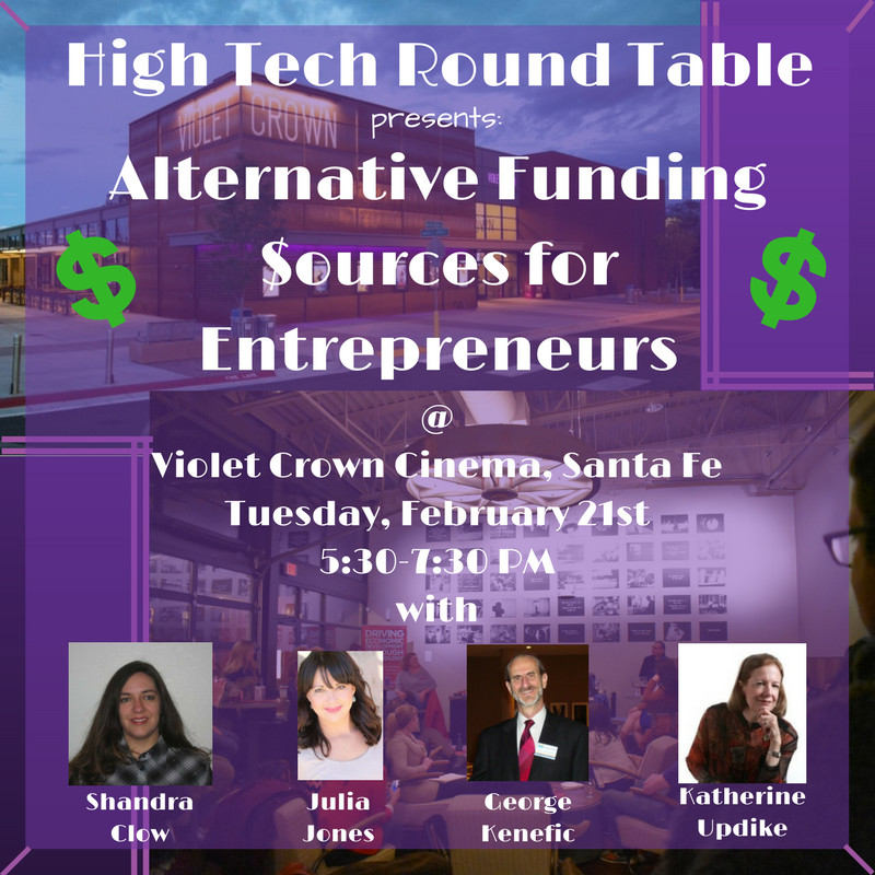 High Tech Regional Roundtable Funding Sources Speakers Include