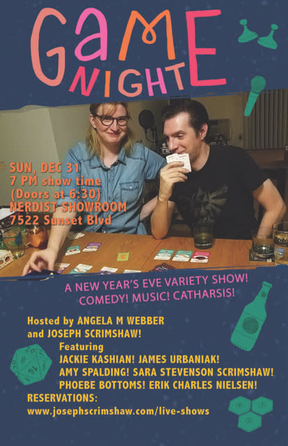 Shows In Los Angeles >> Game Night New Year S Eve Variety Show Nerdmelt Showroom Los Angeles Ca December 31st 2017 7 00 Pm Shows In Los Angeles >> Game Night New Year S Eve Variety Show Nerdmelt Showroom Los Angeles Ca December 31st 2017 7 00 Pm
