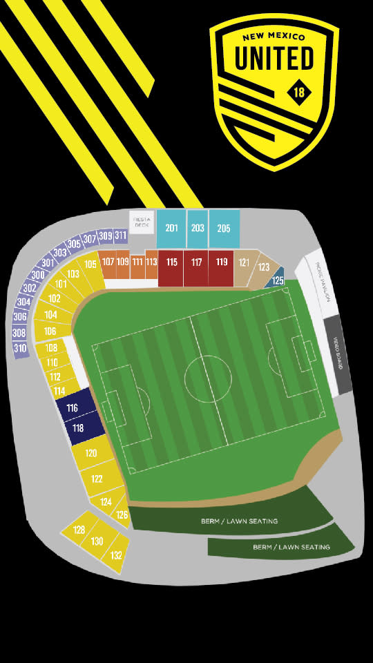 Isotopes Park Soccer Seating Chart