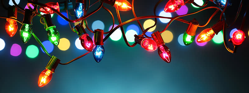 holiday lights background