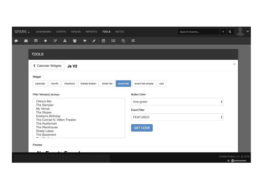 HoldMyTicket Ticketing for Unlimited Venues, Unlimited Events, Unlimited Tickets