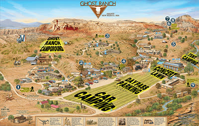 Ghost Ranch map