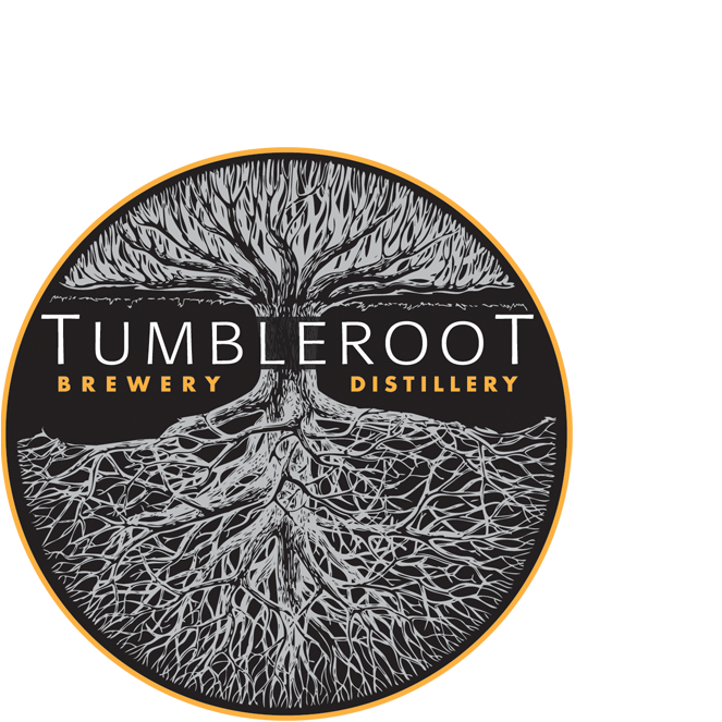 Tumbleroot Brewery & Distillery Logo